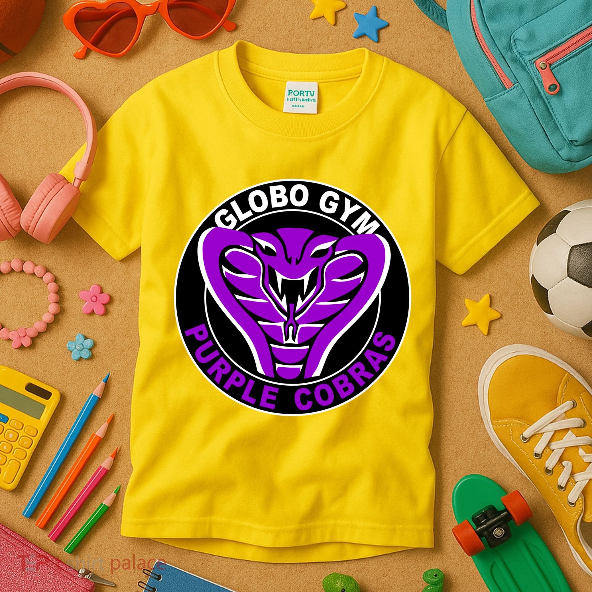 Globo Gym Purple Cobras Gym Kids T-Shirt