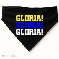 Gloria! Gloria! Gloria! USA-Made Doggie Bandana thumb 0