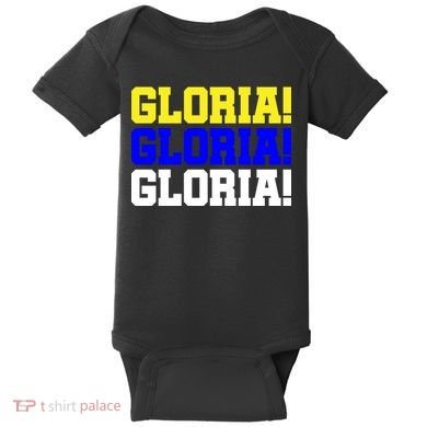 Gloria! Gloria! Gloria! Baby Bodysuit