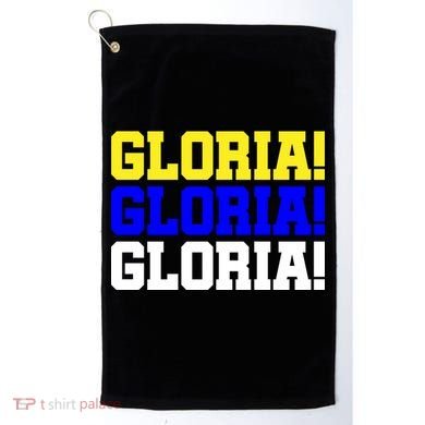 Gloria! Gloria! Gloria! Golf Towel