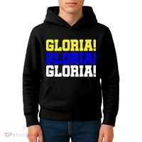 Gloria! Gloria! Gloria! Kids Hoodie thumb 4
