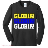 Gloria! Gloria! Gloria! Kids Long Sleeve Shirt thumb 0