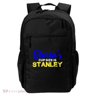 Gloria's Cup size is Stanley  Backpack
