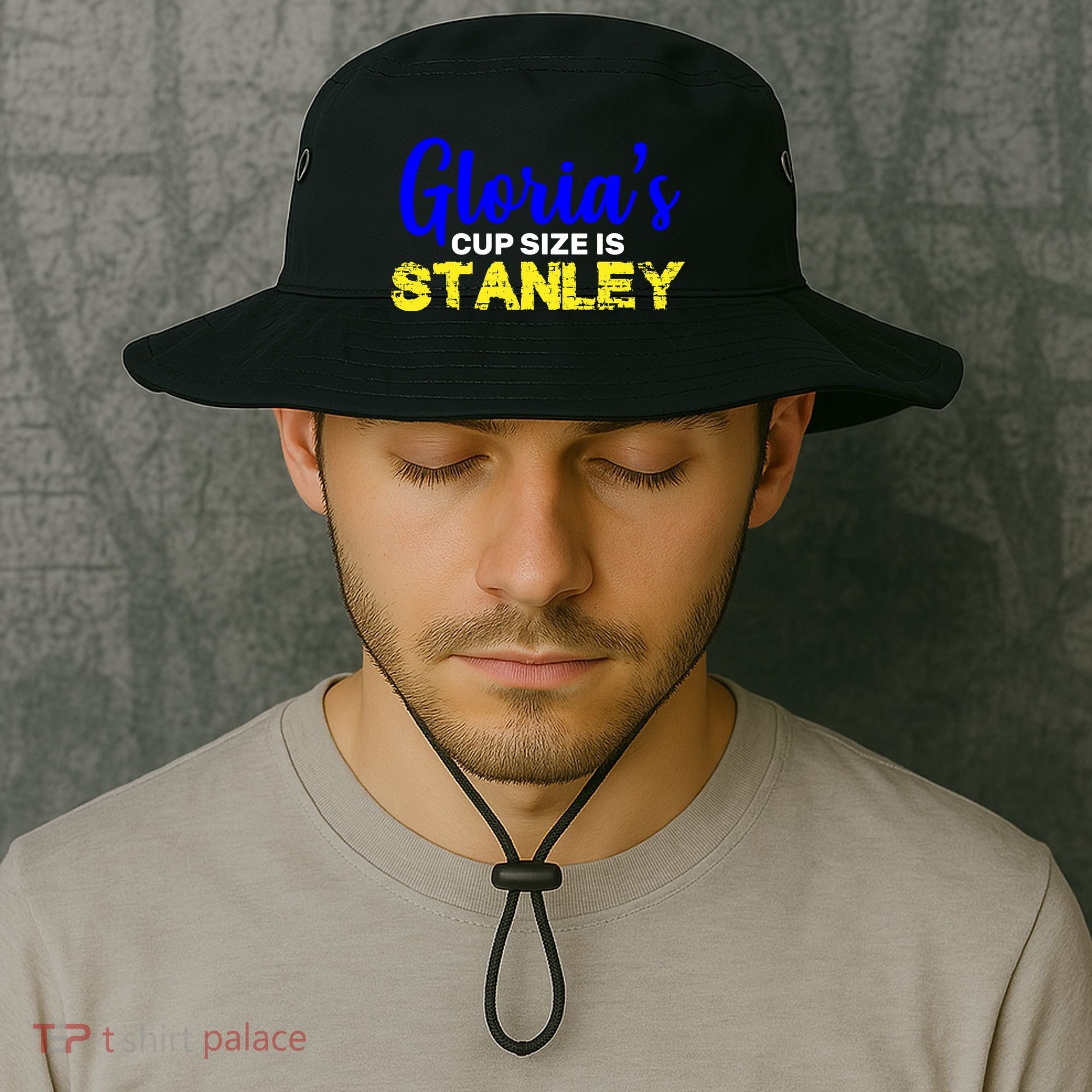 Gloria's Cup size is Stanley  Bucket Hat