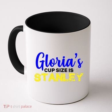Gloria's Cup size is Stanley  Coffee Mug