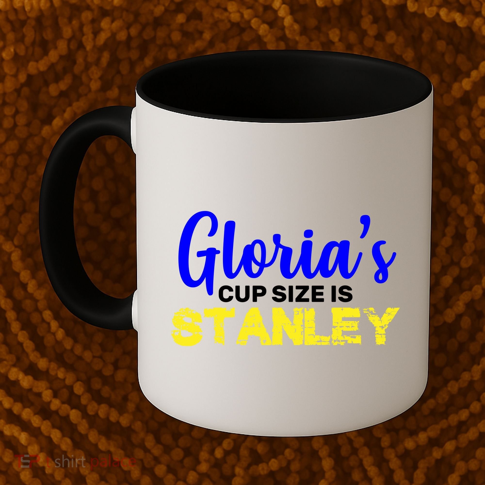 Gloria's Cup size is Stanley  Coffee Mug