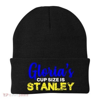 Gloria's Cup size is Stanley  Beanie