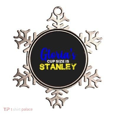 Gloria's Cup size is Stanley  Ornament