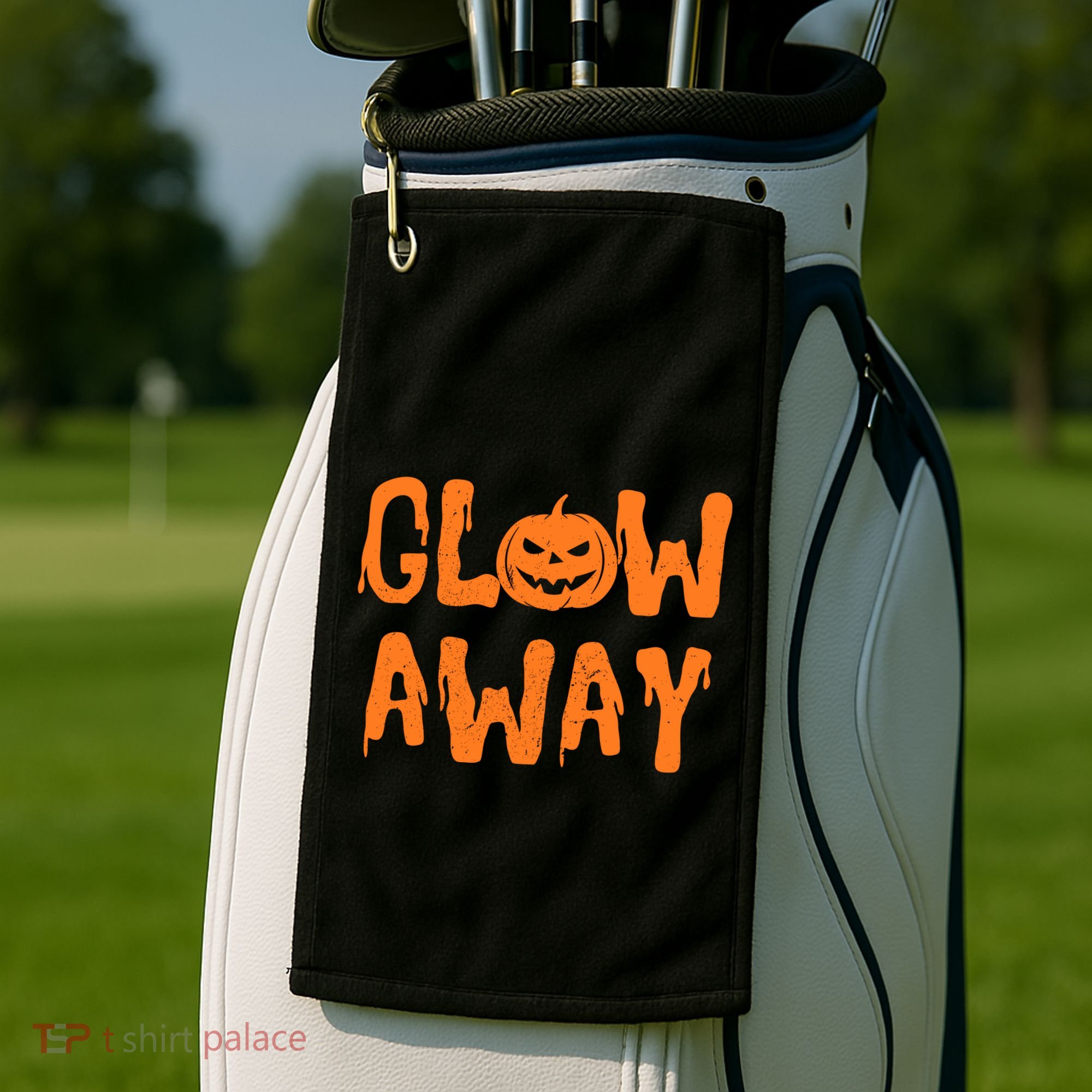 Glow Away  Golf Towel