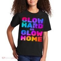 Glow Hard Or Glow Home Kids T-Shirt thumb 2