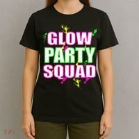 Glow Party Squad T-Shirt thumb 4
