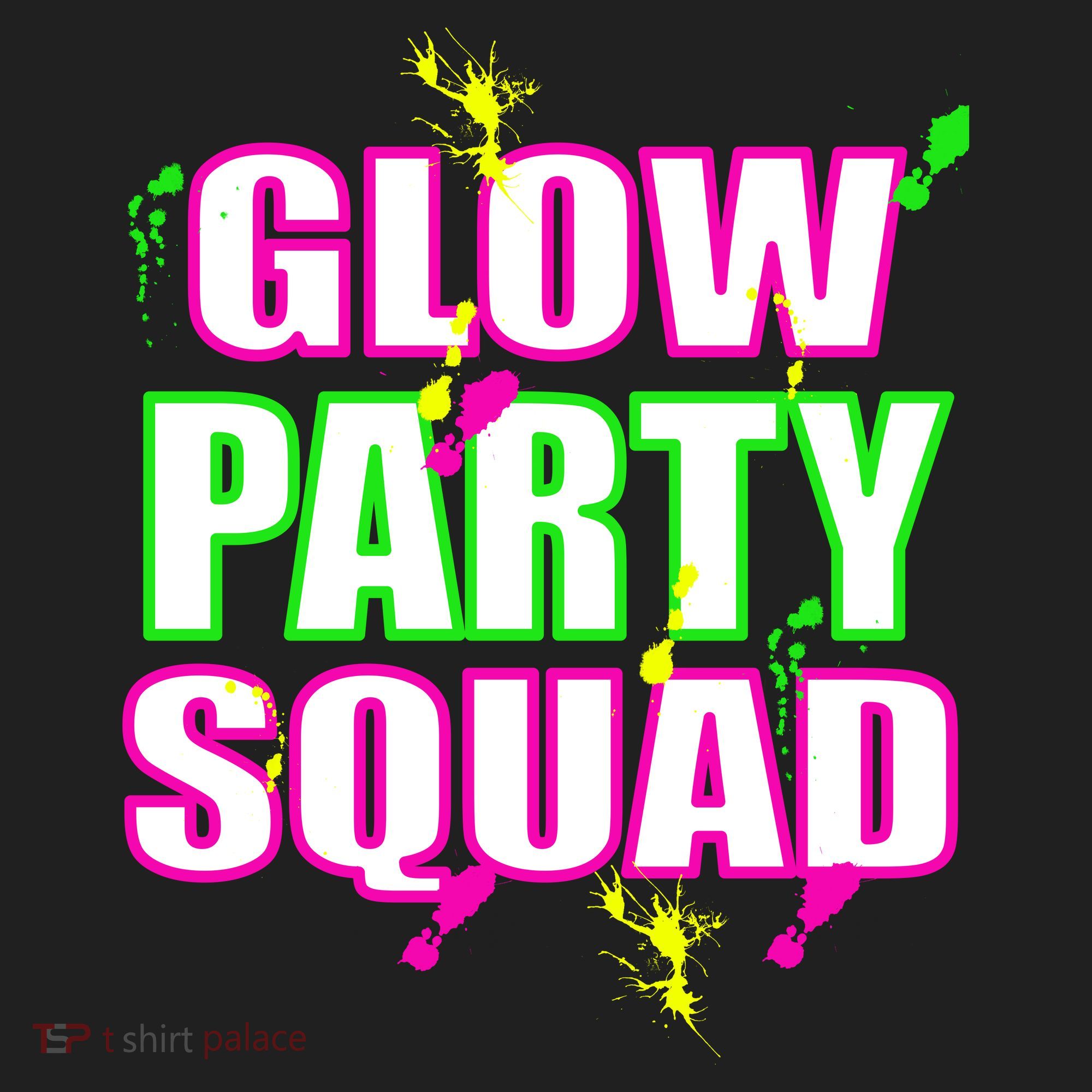 Glow Party Squad Tumbler