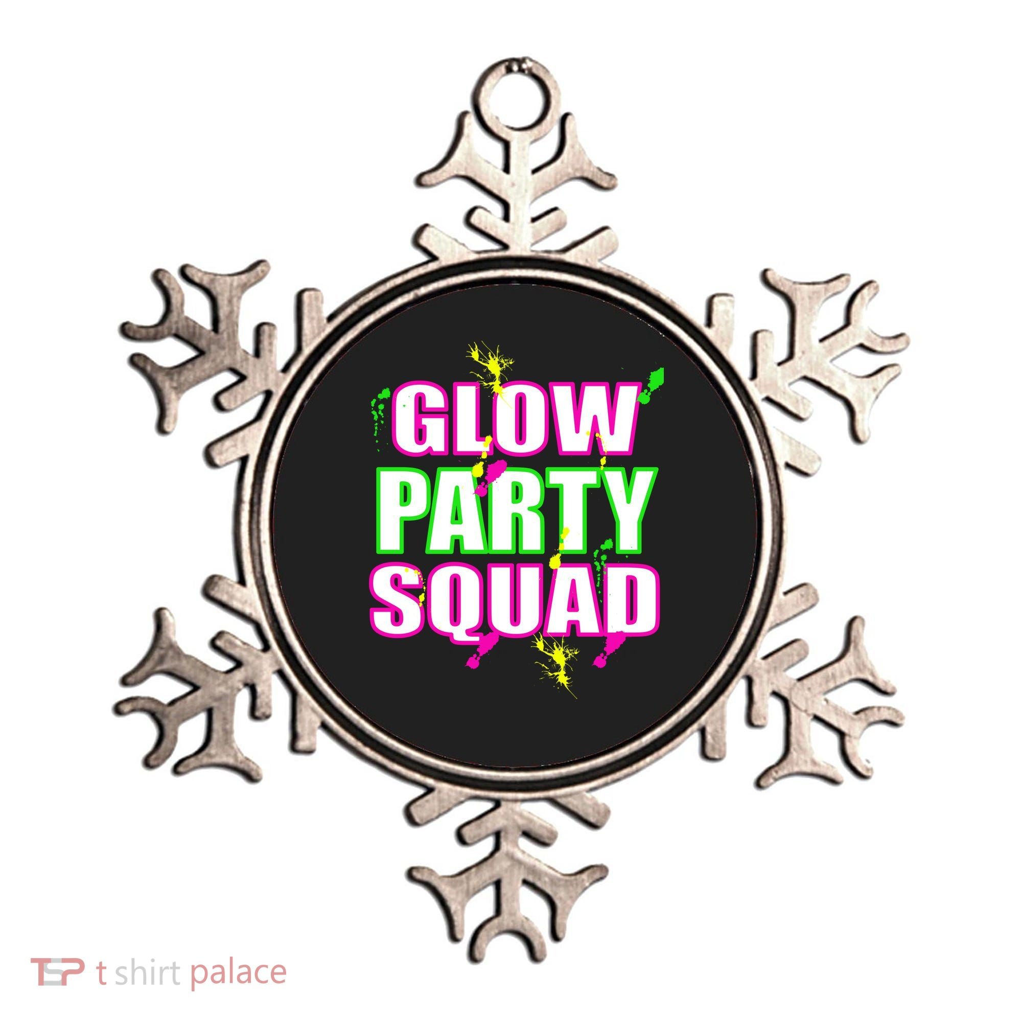 Glow Party Squad Ornament