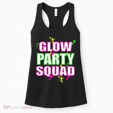 Glow Party Squad Women's Tank Top