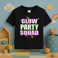 Glow Party Squad Toddler T-Shirt thumb 3