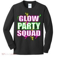 Glow Party Squad Kids Long Sleeve Shirt thumb 0
