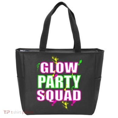 Glow Party Squad Tote Bag