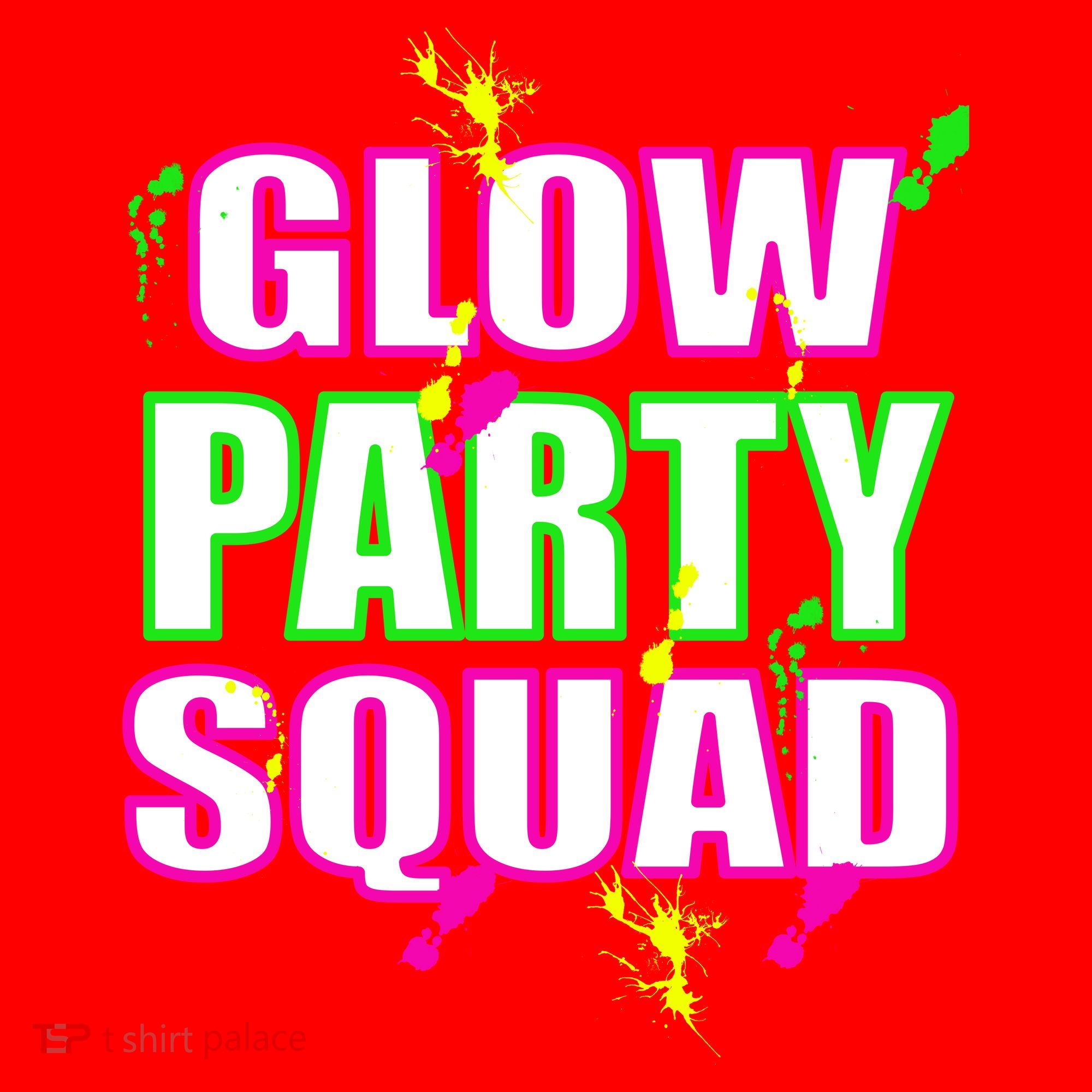 Glow Party Squad Santa Hat