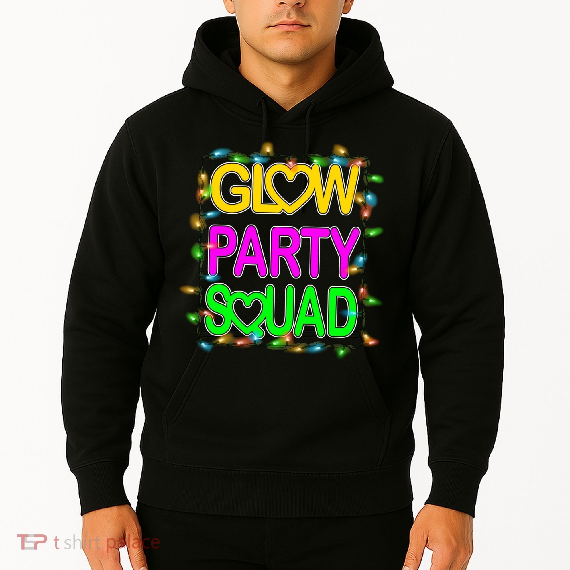 Glow Party Squad1 Hoodie