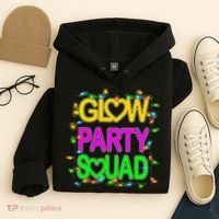 Glow Party Squad1 Hoodie thumb 4