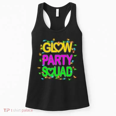 Glow Party Squad1 Women's Tank Top