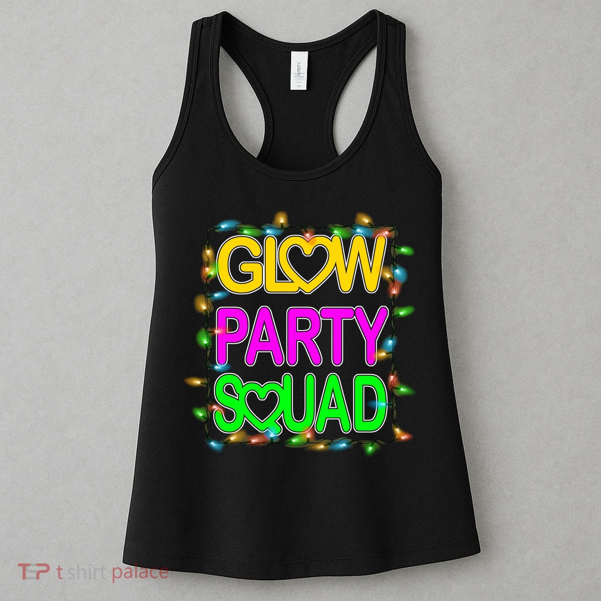 Glow Party Squad1 Women's Tank Top