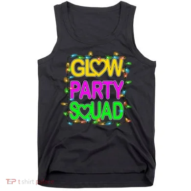 Glow Party Squad1 Tank Top