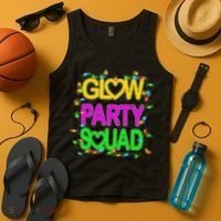 Glow Party Squad1 Tank Top thumb 4