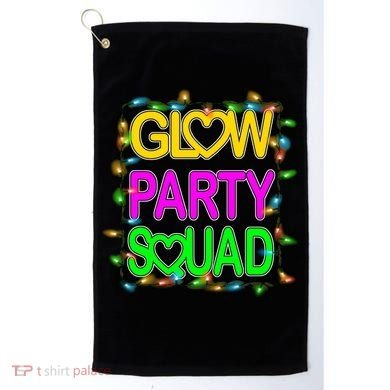 Glow Party Squad1 Golf Towel