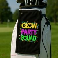 Glow Party Squad1 Golf Towel thumb 2