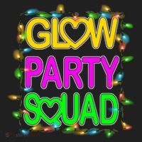 Glow Party Squad1 Golf Towel thumb 3