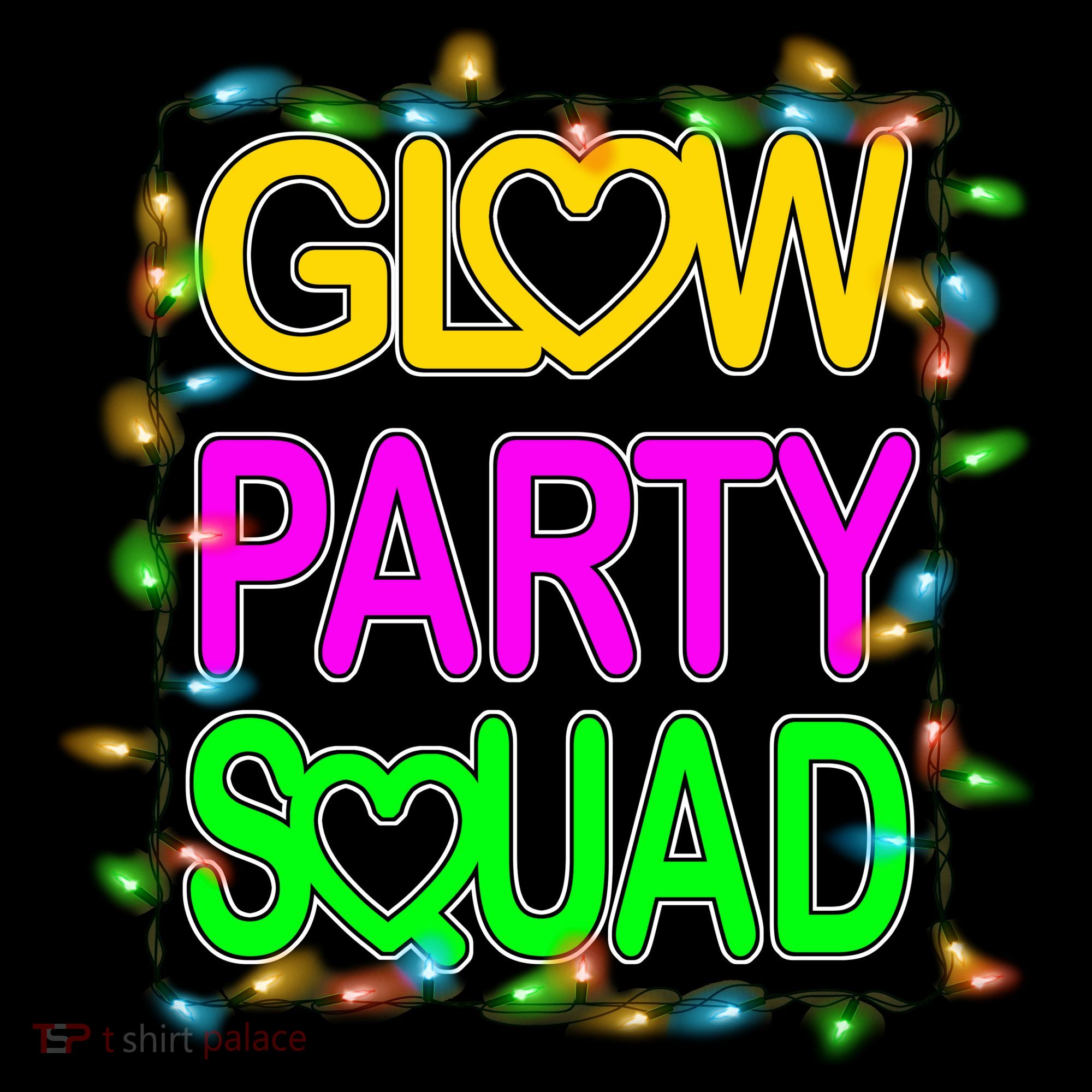 Glow Party Squad1 Visor