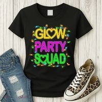 Glow Party Squad1 Women's T-Shirt thumb 3