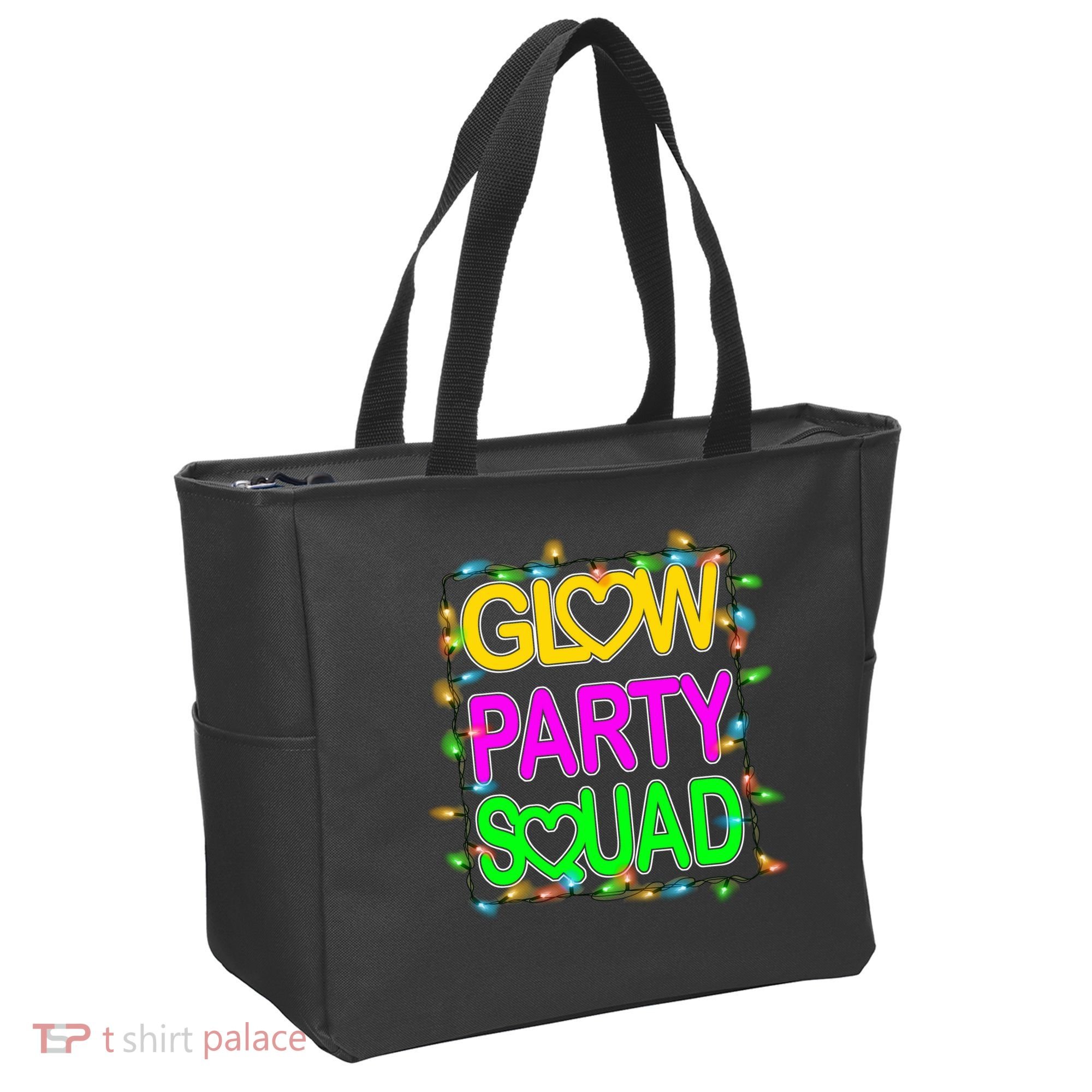 Glow Party Squad1 Tote Bag
