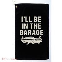 Garage Life: Perfect Gift for Dads Golf Towel thumb 0