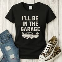 Garage Life: Perfect Gift for Dads Women's T-Shirt thumb 3