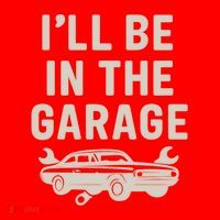 Garage Life: Perfect Gift for Dads Santa Hat thumb 1