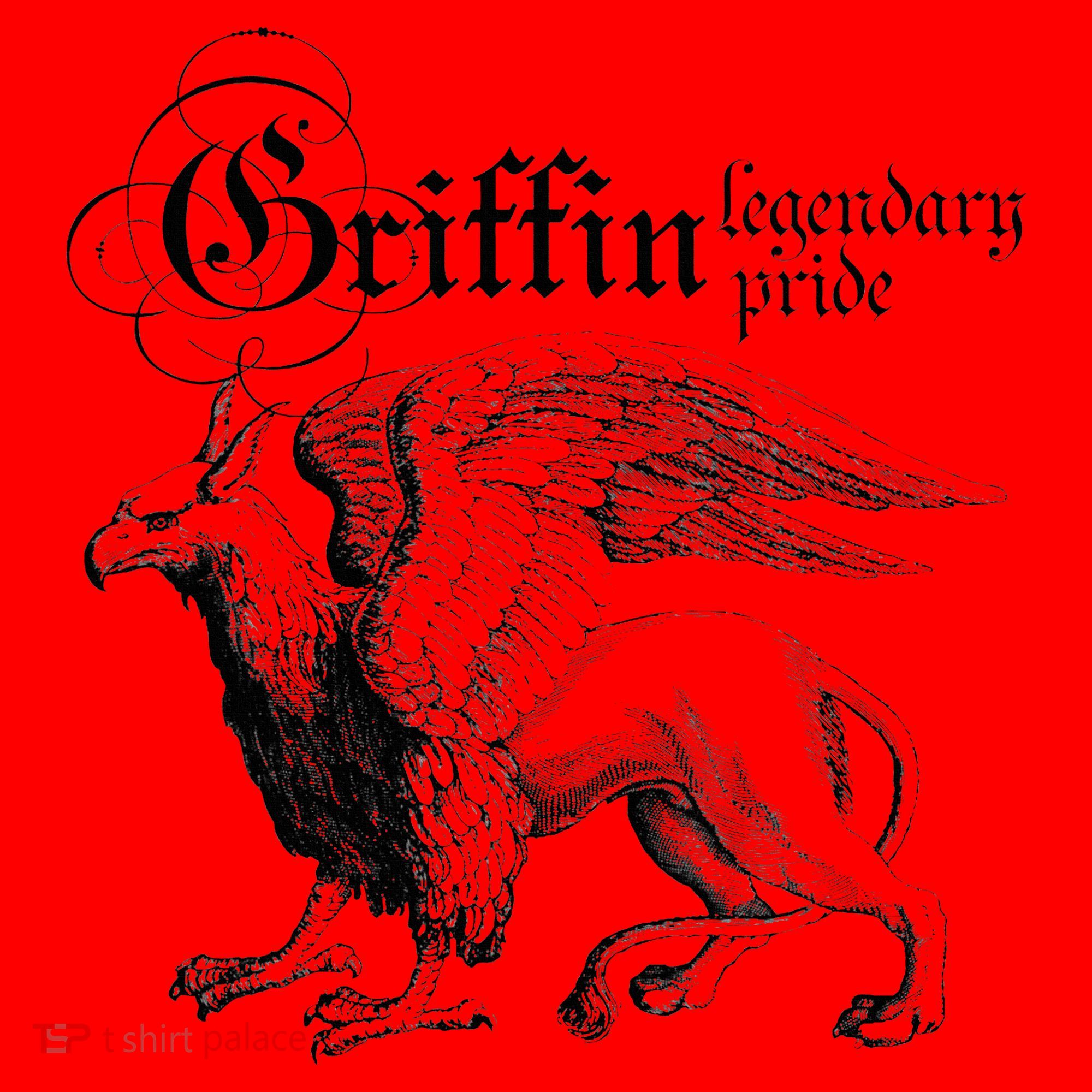 Griffin Legendary Pride Mythical Welsh Griffin Santa Hat