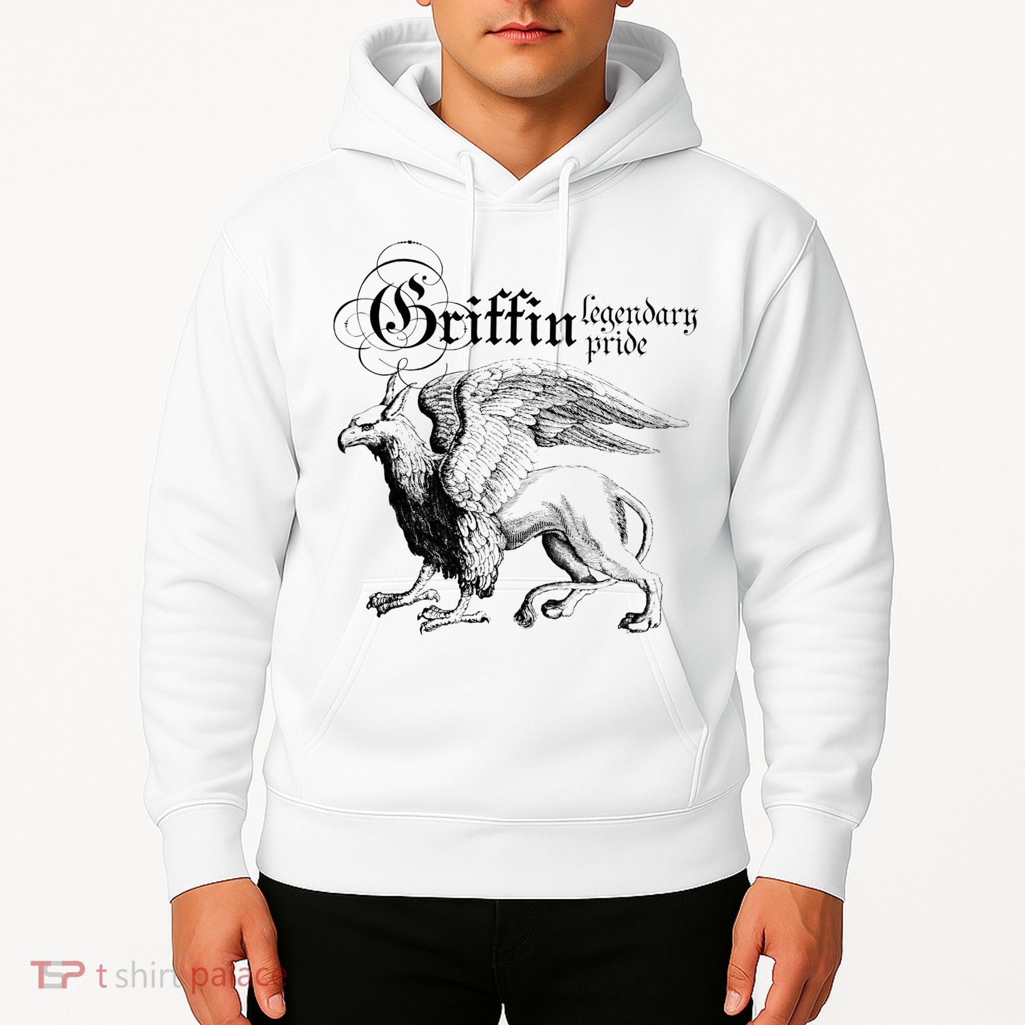 Griffin Legendary Pride Mythical Welsh Griffin Hoodie