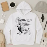 Griffin Legendary Pride Mythical Welsh Griffin Hoodie thumb 3