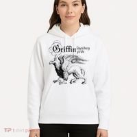 Griffin Legendary Pride Mythical Welsh Griffin Hoodie thumb 5