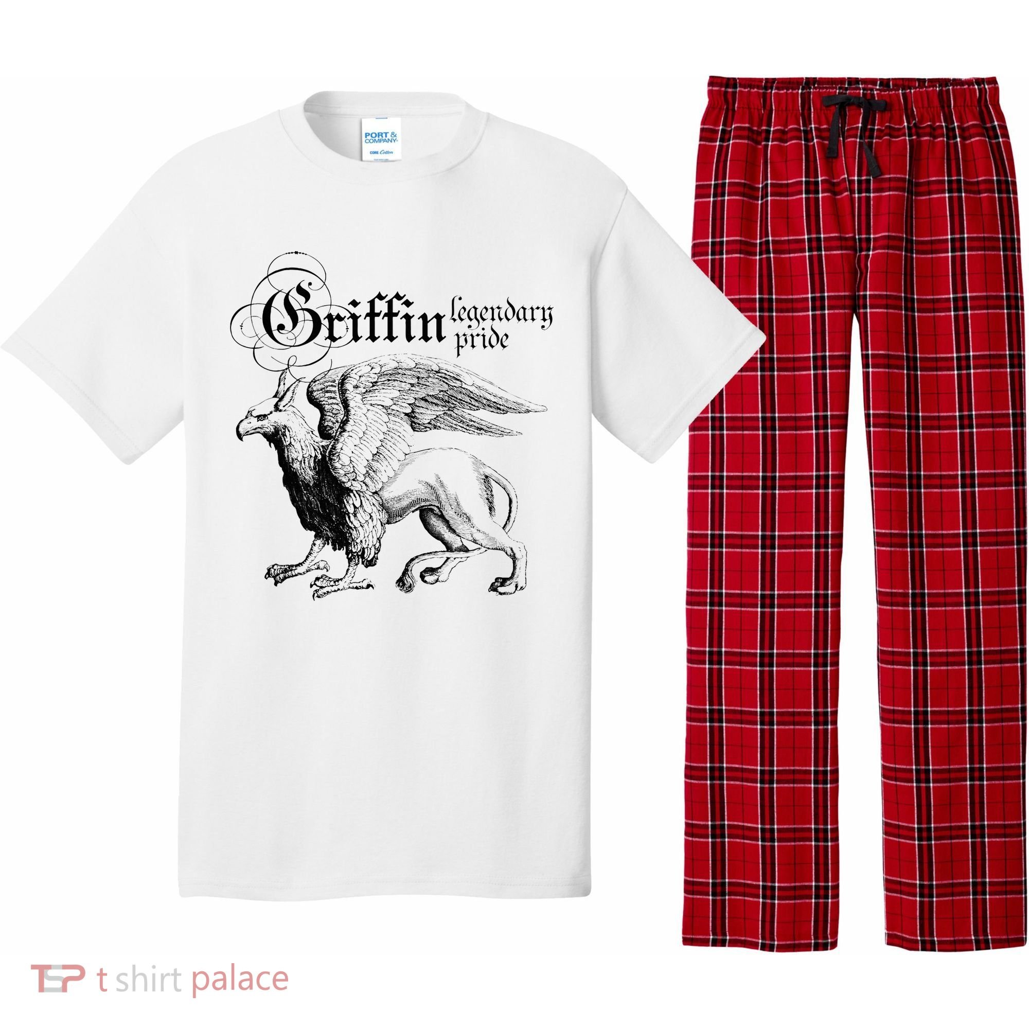 Griffin Legendary Pride Mythical Welsh Griffin Pajama Set