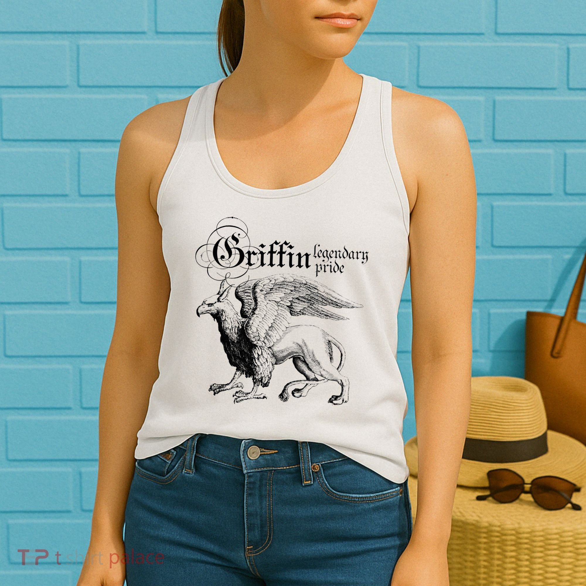 Griffin Legendary Pride Mythical Welsh Griffin Women's Tank Top