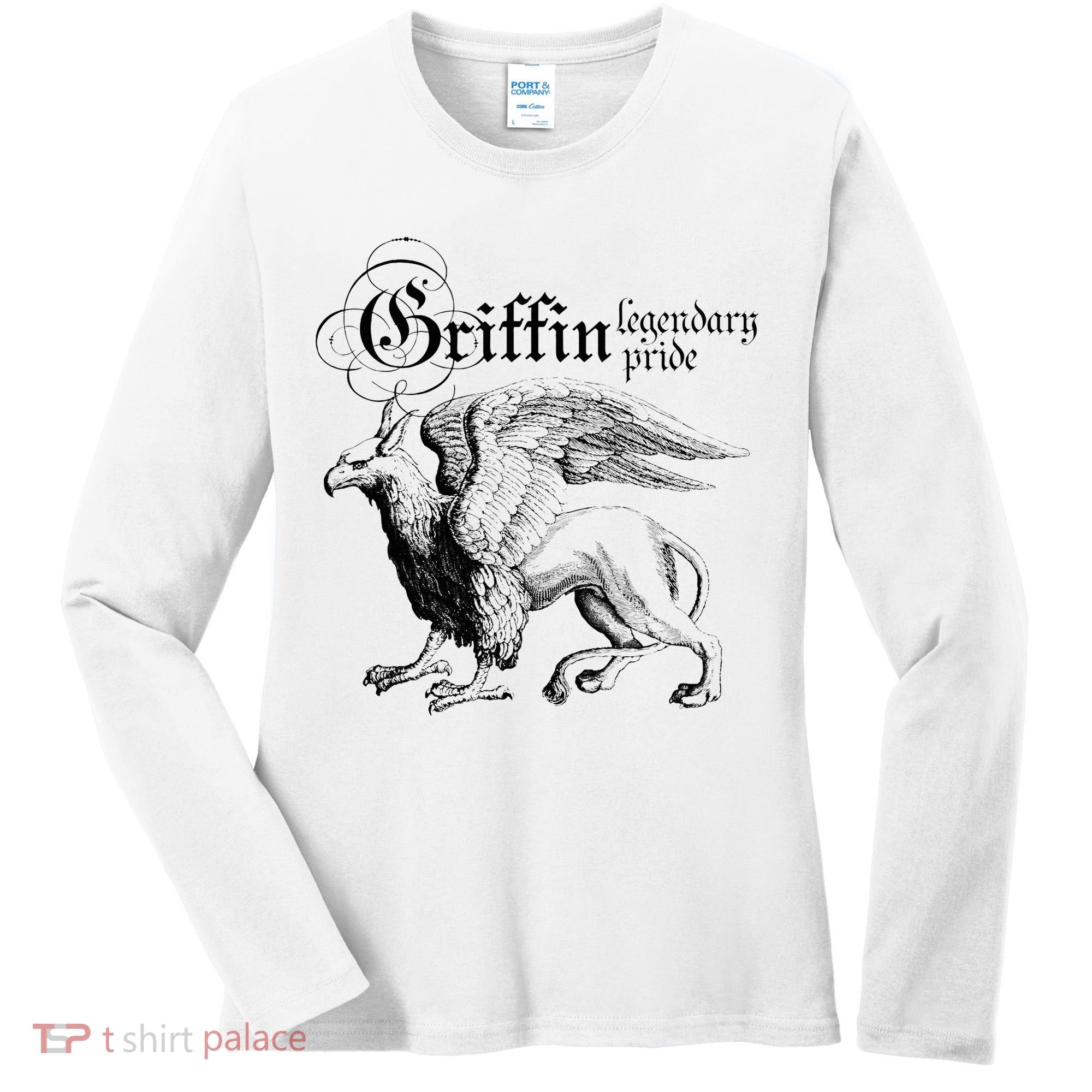 Griffin Legendary Pride Mythical Welsh Griffin Women's Long Sleeve Shirt