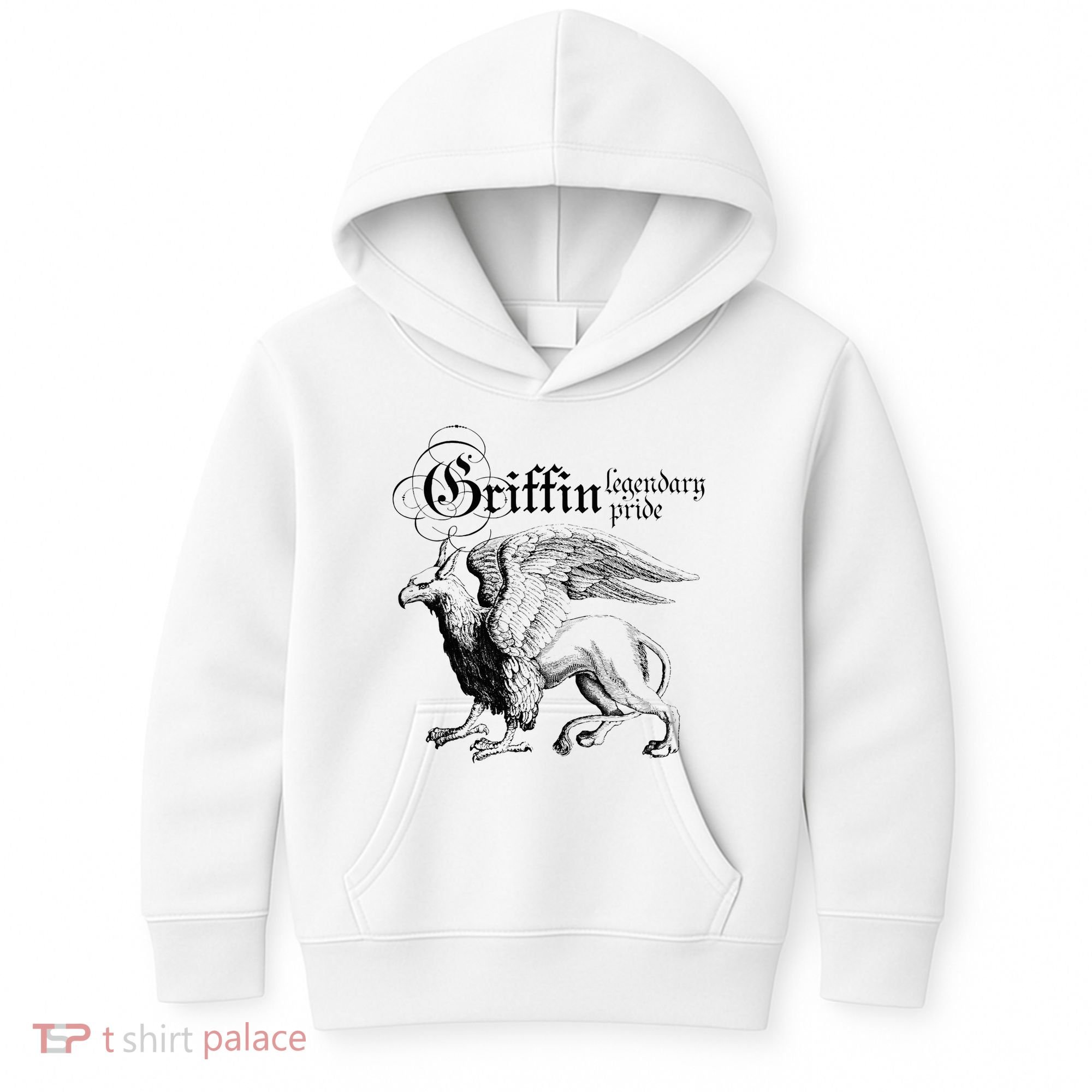 Griffin Legendary Pride Mythical Welsh Griffin Kids Hoodie