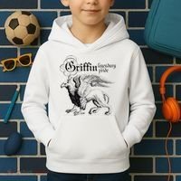 Griffin Legendary Pride Mythical Welsh Griffin Kids Hoodie thumb 2