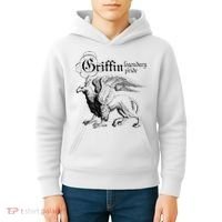 Griffin Legendary Pride Mythical Welsh Griffin Kids Hoodie thumb 4
