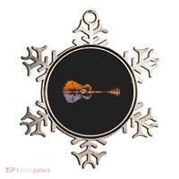 Guitar Lake Reflections Music And Guitar Lover Guitar Ornament thumb 0