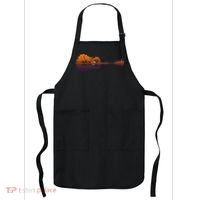 Guitar Lake Reflections Gift Music And Guitar Lover Guitar Gift Apron thumb 0