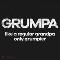 Grumpa like regular grandpa only grumpier Pajama Set thumb 2